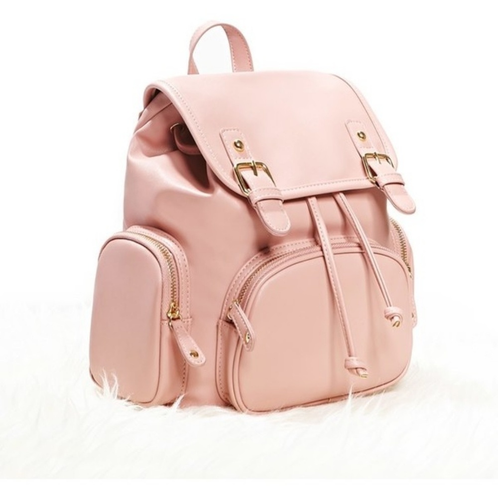 Forever 21 baby pink backpack